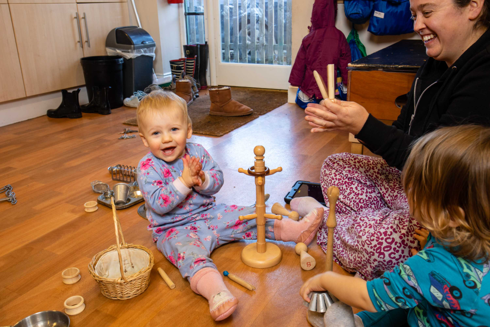 Treasure Baskets for Infant Development